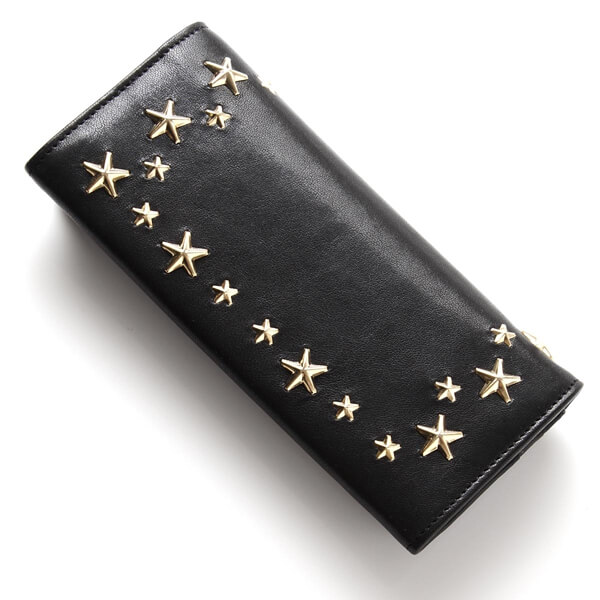 【JIMMY CHOO ジミーチュウコピー】★大人気★セレブも愛用/レザーの長財布